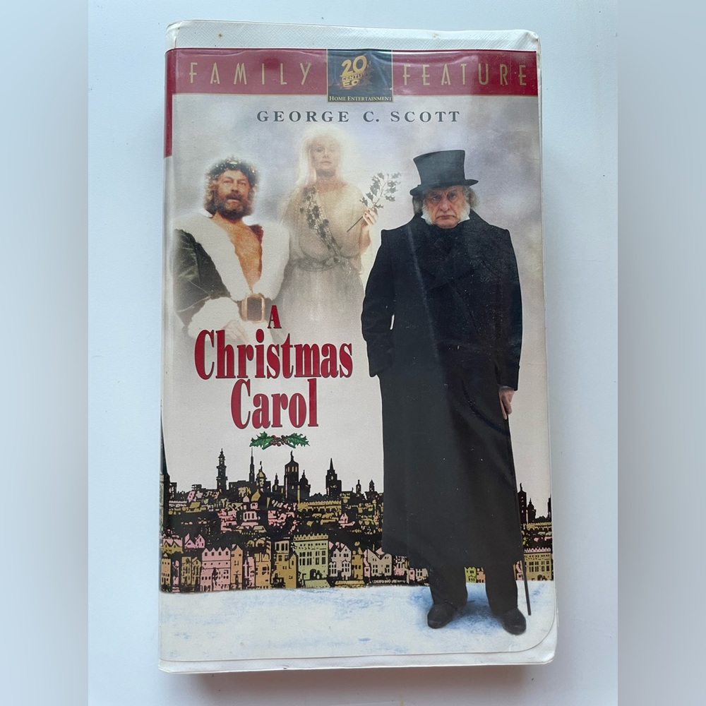 A Christmas Carol Vintage VHS 🎥🍿